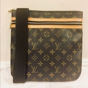 Louis Vuitton Canvas Crossbody Pochette Bosphore